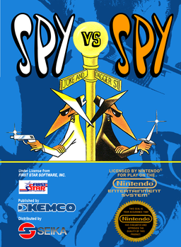 Spy vs Spy (Europe) box art